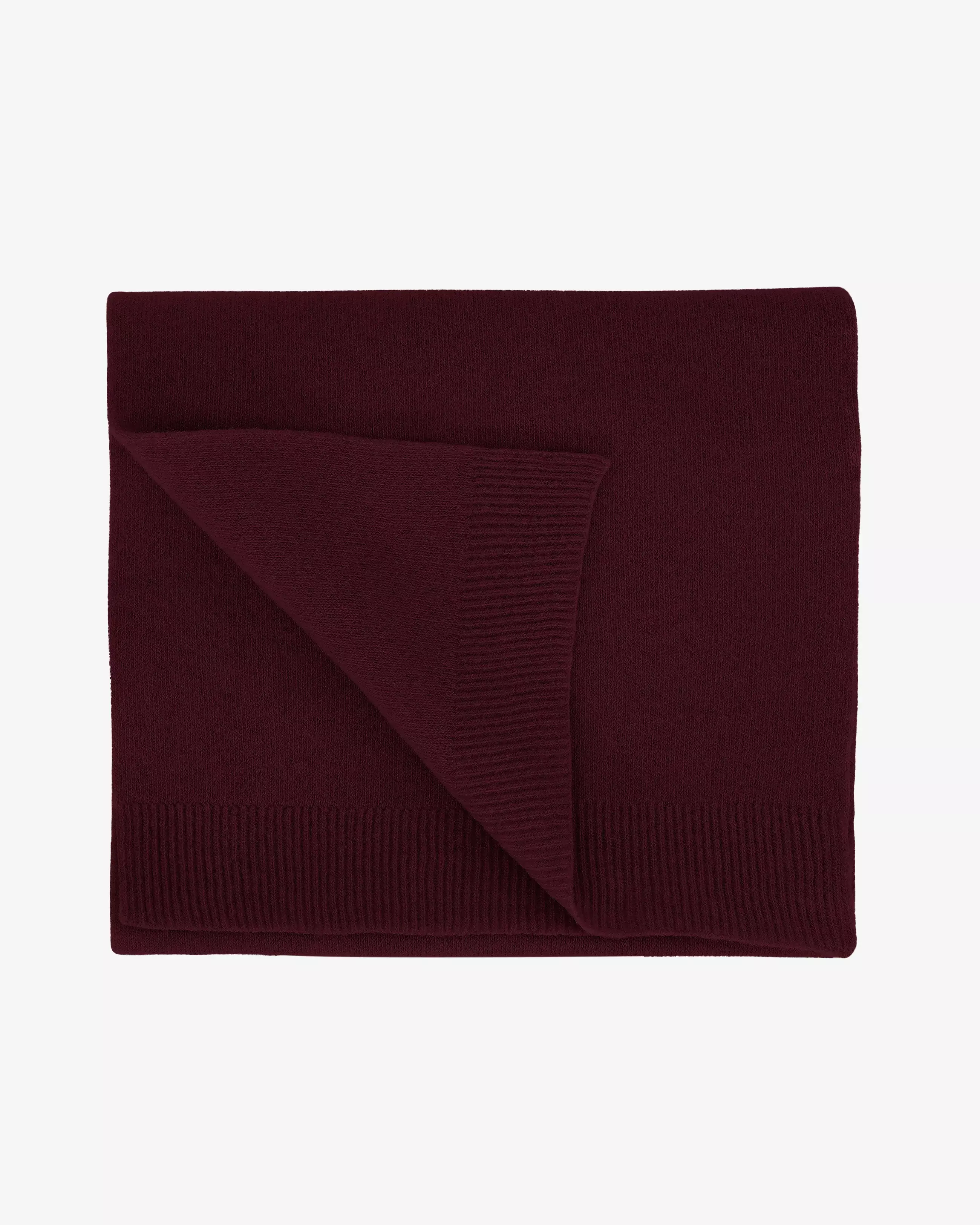 Colorful Standard Merino Wool Scarf Schal Unisex Oxblood Red